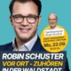 Robin Schuster vor Ort - zuhören in der Waldstadt