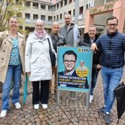 Robin Schuster unterwegs in der Waldstadt