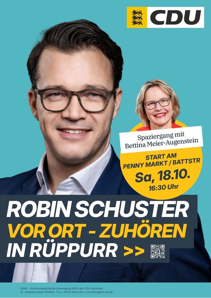 Spaziergang-Rueppurr Robin Schuster in Rüppurr