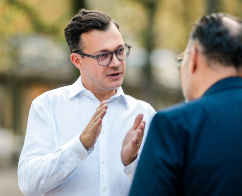 Robin Schuster im Gespräch