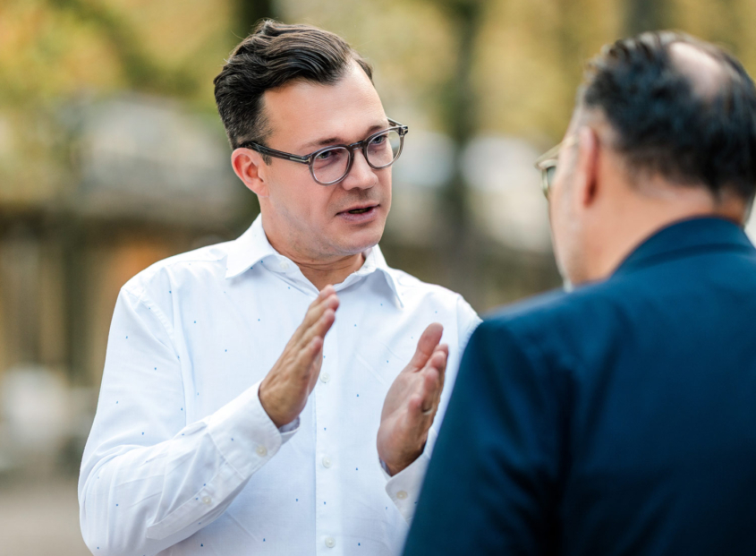 Robin Schuster im Gespräch