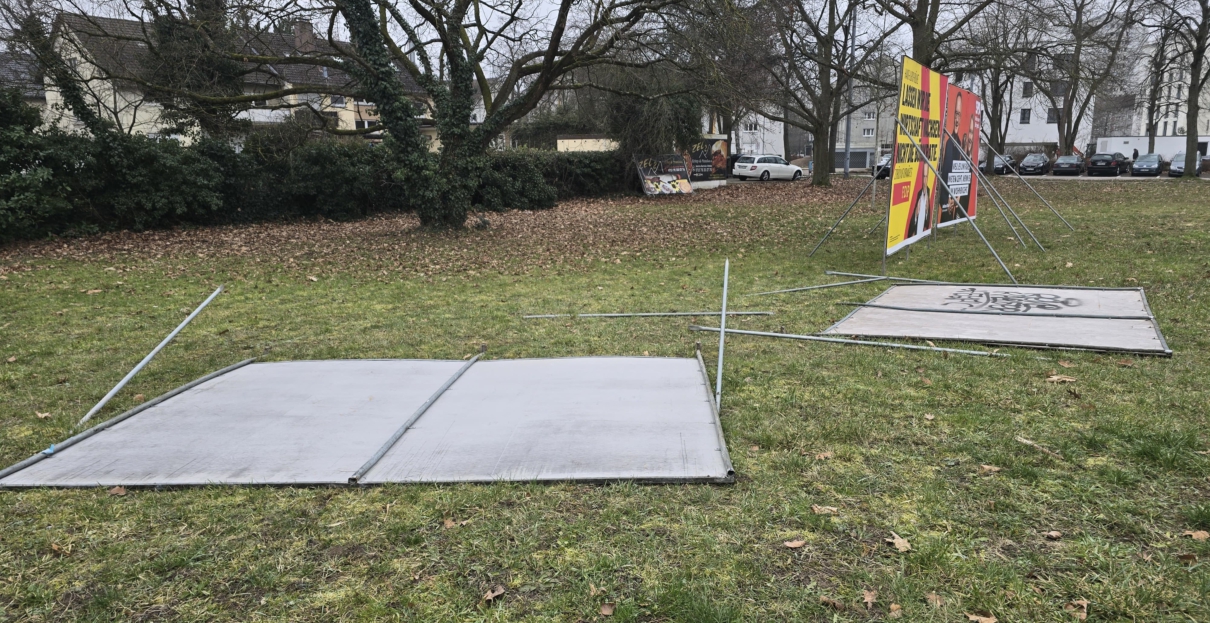 Robin Schuster: Vandalismus in Karlsruhe