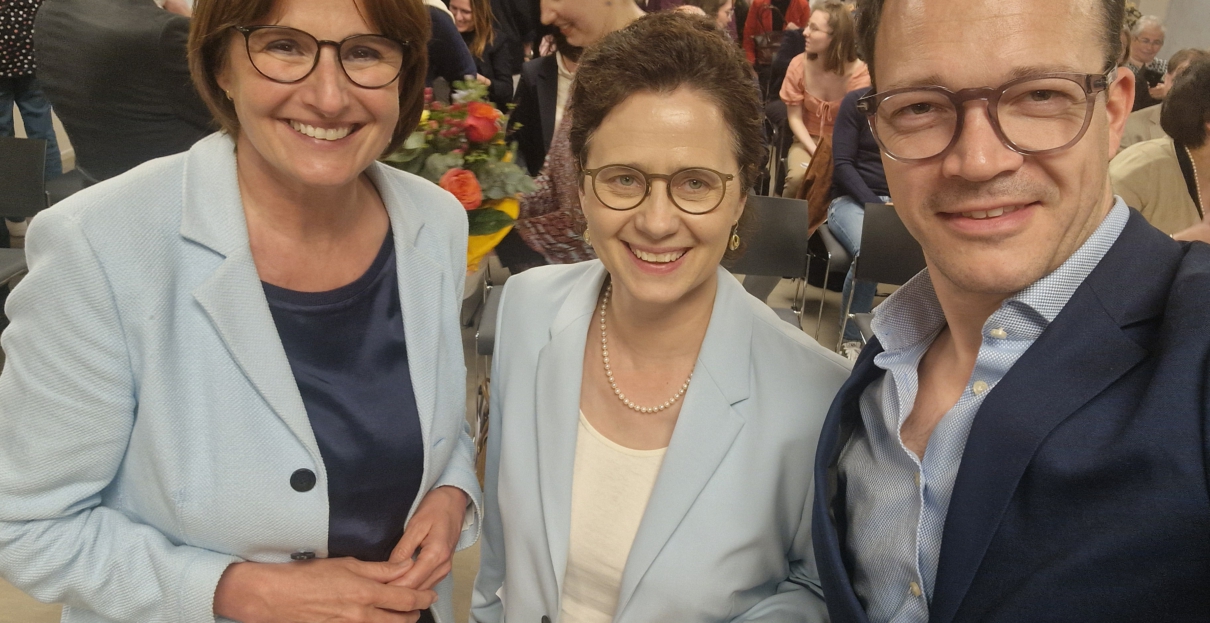 Katrin Schütz, Marion Gentges, Robin Schuster