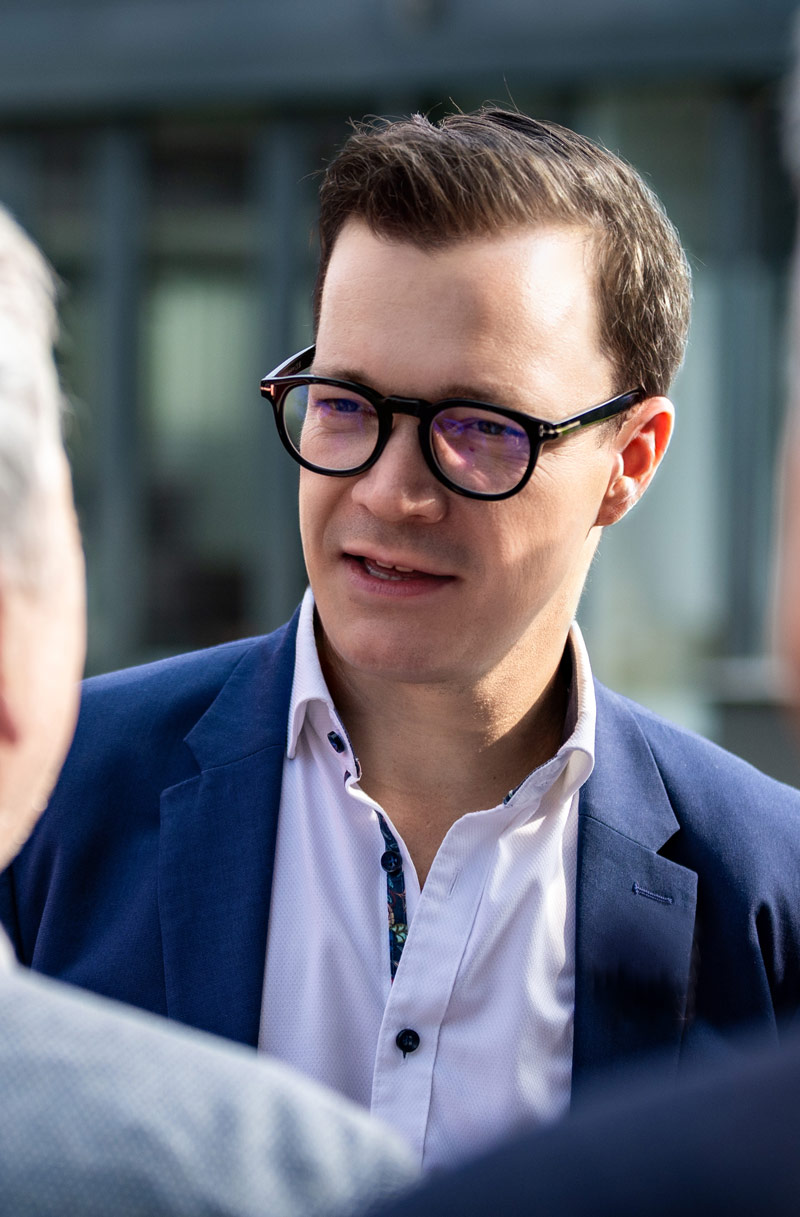 Robin Schuster im Gespräch