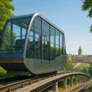 Illustration der Turmbergbahn Karlsruhe