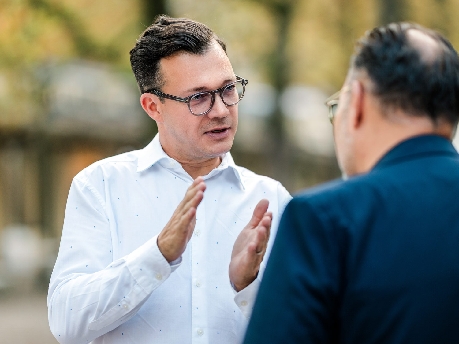 Robin Schuster im Gespräch